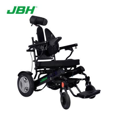 Light Weight Airline Flight Light Folding Power Electric Wheelchair for Old