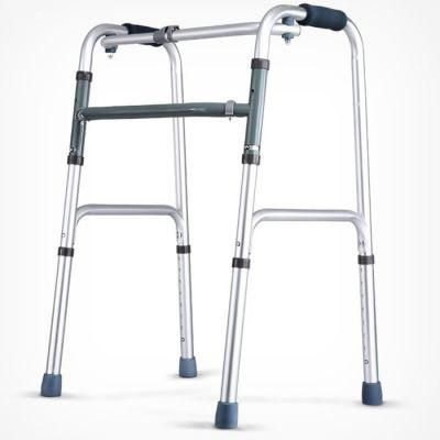 Great Quality Multi-Function Elderly/Disabled Walker Foldable Walking Aid Equipment