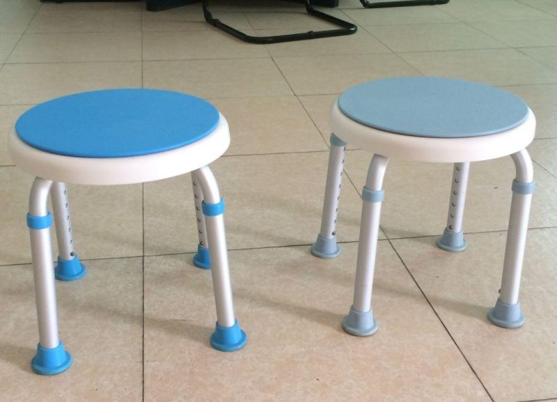 Commode Chair - Shower Stool Tub Chair and Bathtub Seat Bench with Anti-Slip Rubber Tips