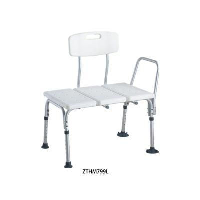 Hot Sales Aluminum Alloy Medical Lightweight Bathroom Folding Shower Chair Aluminum Shower Chair