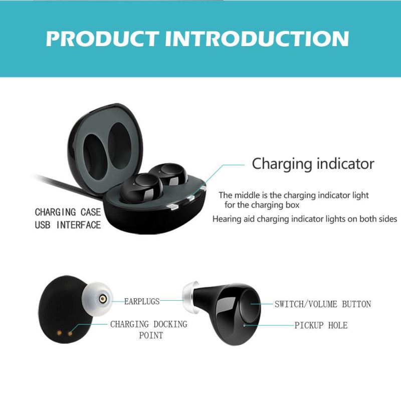 Factory Price Earphone Enhancement Hearing Aid Audiphones
