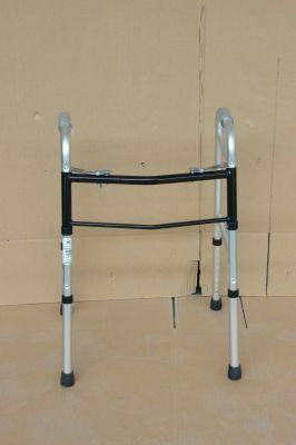 Hot Sales Folding Medical Adjustable Rollator Walker for Disabled