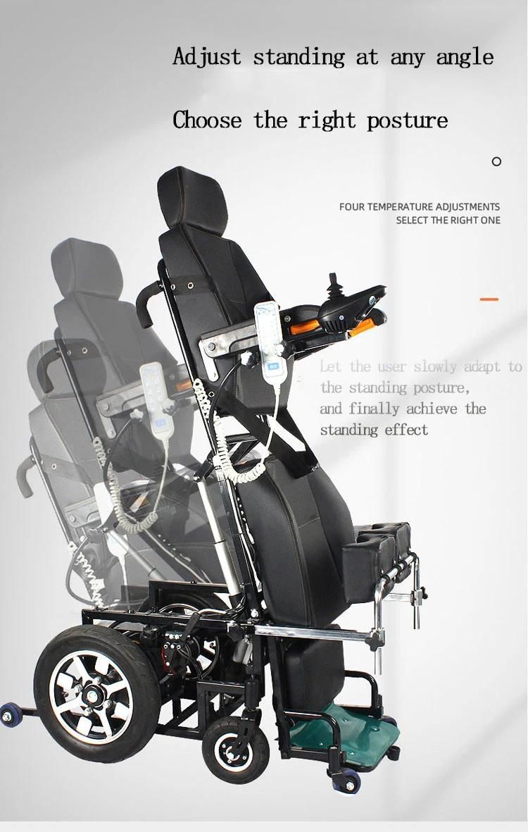 Medical Stand up Power Wheelchair Manufacturer Produce Mobile Chairs for The Elderly