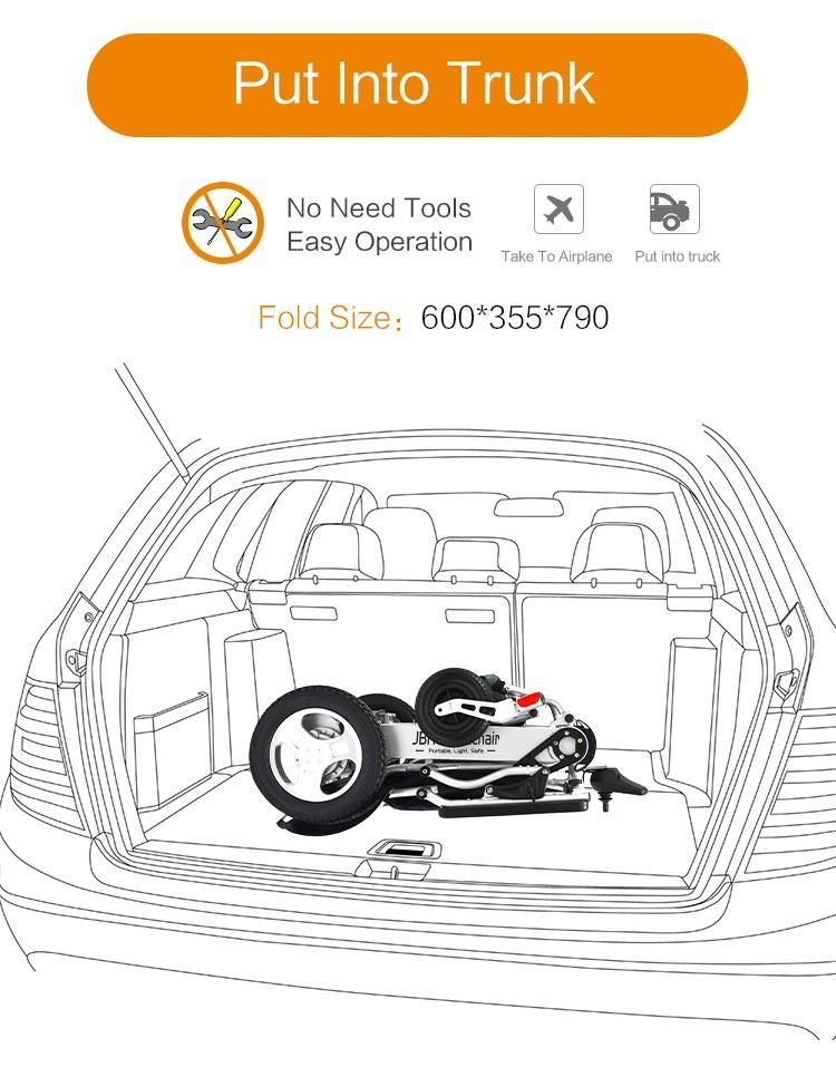 Top Ranking Wheelchair Brand in China High End Electric Wheelchair