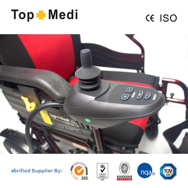 Lightweight High Quality Disabled Folding Power Electric Wheelchair