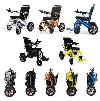 Portable Powerful Electric Wheelchair Motorized Folding Wheelchairs
