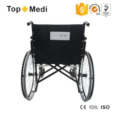 65cm 100kg Topmedi 1PCS/CTN 80X28X89cm, N. W. /G. W.: 17.9kg/20.4kg Manual Hospital Wheelchair