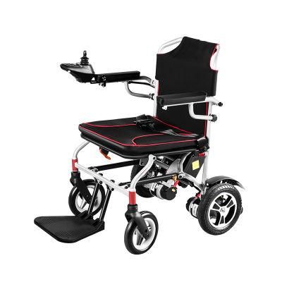 Lightweight Motorized Folding Electric Wheelchair Power Wheelchair
