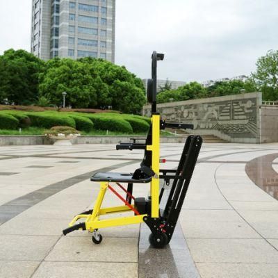 Folding Electric Climbing Ambulance Stretcher Wheelchair