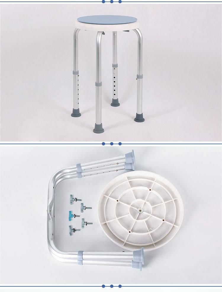 CE Approved Aluminium Brother Medical Plastic Shower Bath Chair for Disabled