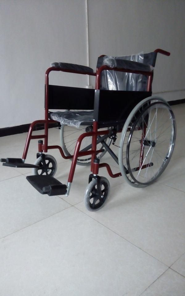 Economy Foldable Manual Chrome Plated Wheelchair with Mdr (BME4611M)
