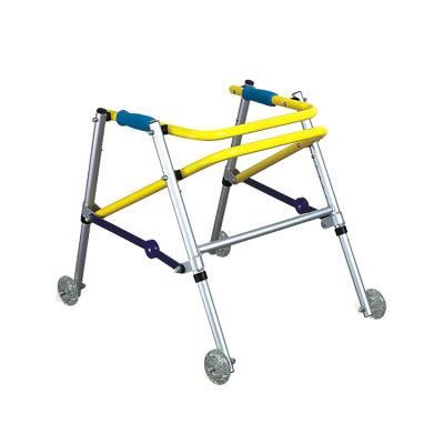 Children Foldable Aluminum Children Walker Walking Aids with Four Wheels