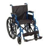 Foldable Quick Release Rear Wheel Anti-Turning Wheelchair