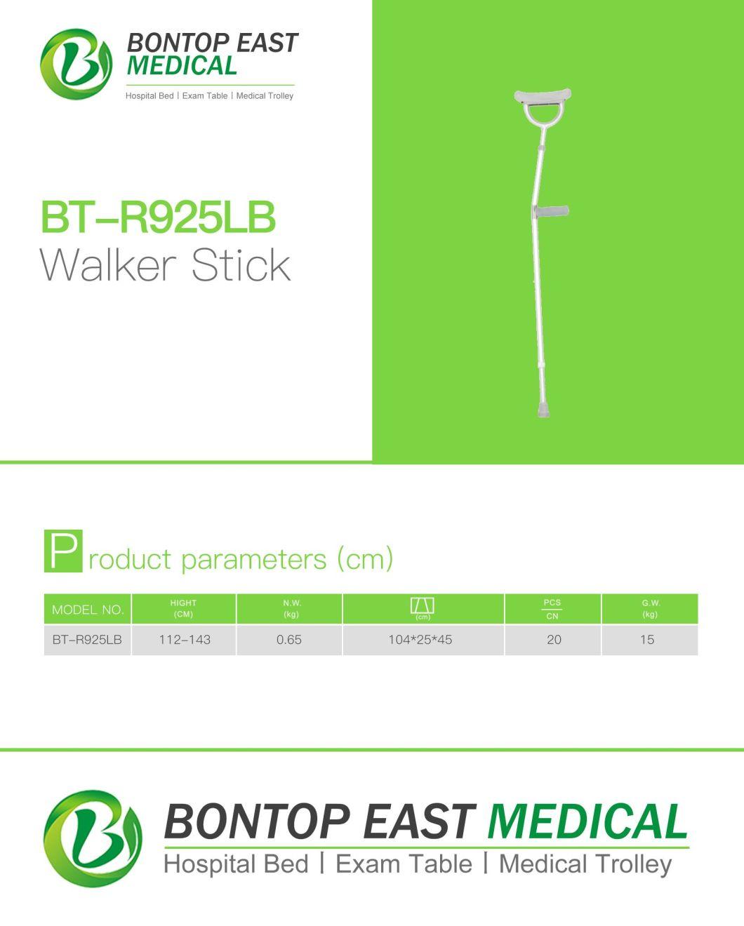 Medical Adjustable Light Weight Aluminum Steel Walking Stick for Elderly