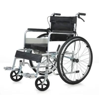 Manual Power Lightweight Folding Wheelchair Used Price Manual Wheelchair for Disabled
