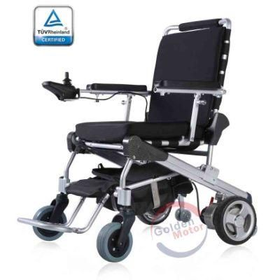 Foldable Lightweight Electric Wheelchair for Disabled with TUV CE Certificate