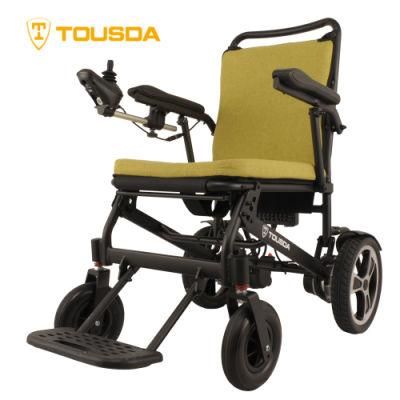 Lightweight Electric Aluminum Frame Folding Drive Disabled Wheelchair