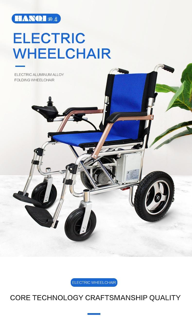 Electric Wheelchair Power Wheel Chair Lightweight Mobility Foldable 24V10ah 1