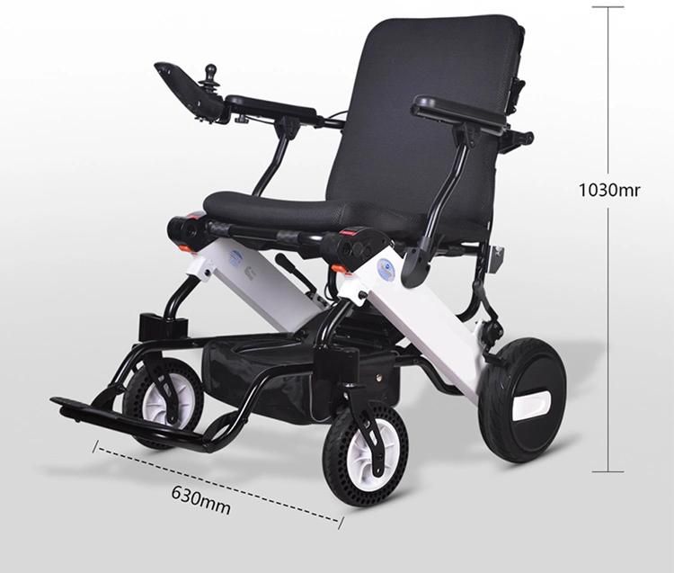 120kg Loading Lightweight Foldable Electric Wheelchair