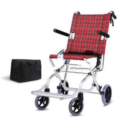 6.9kg Aluminium Light Folding Manual Wheelchair