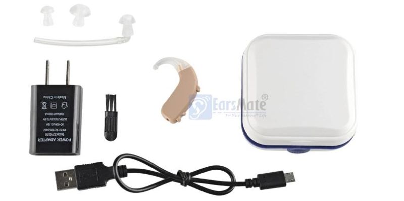 FDA Approved High Quality Digital 4 Channel Hearing Aid Rechargeable Battery G26 Rl