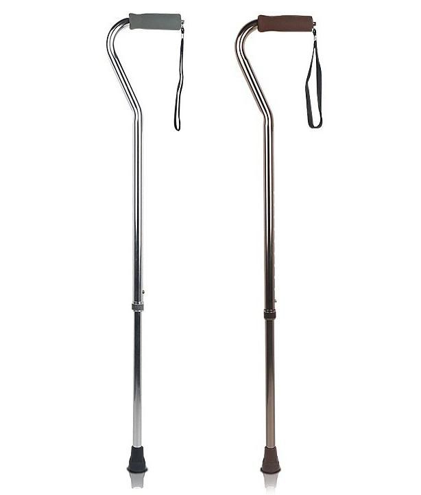 Walking Stick Lightweight Adjustable Quad Canes with Sponge Handle