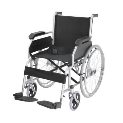 Medical Portable Equipment with Armrest Wheel Chair Lightweight Manual Wheelchair