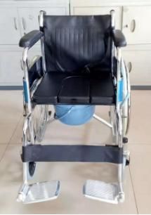 2022 Lucass X8 Reclining Commode Orthopedic Wheelchair with Bucket Seat Wheelchair at Vietnam Price