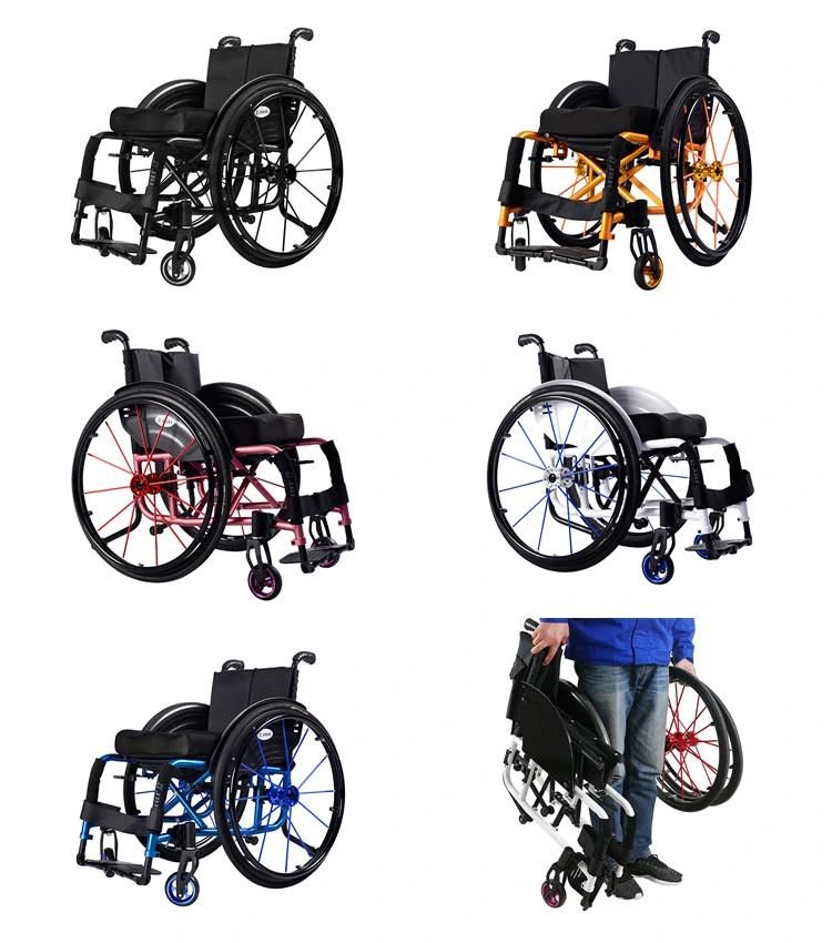 Ultra Light Sport Wheelchair for Disabled