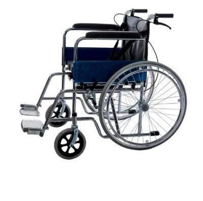 Wheelchair for The Disabled Folding Electroplating Portable Wheelchair