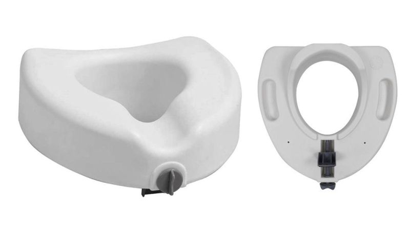 Commode Chair - Class Raised Toilet Seat White