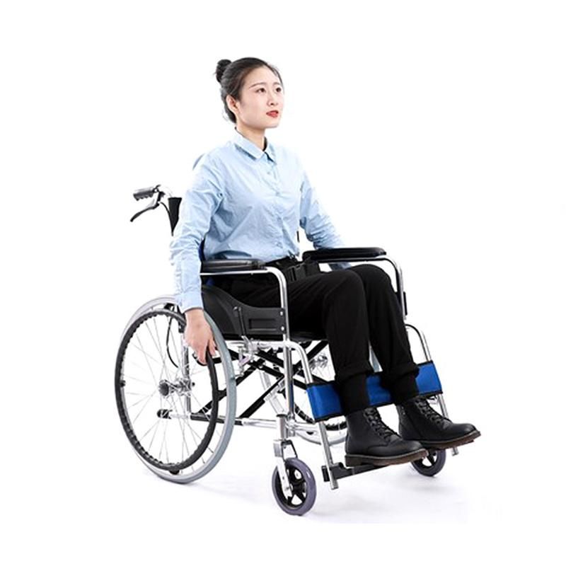 Hot Selling Lightweight Manual Wheelchair Portable Folding Hand Push Adult Disabled Elderly Home User Outside Wheelchair