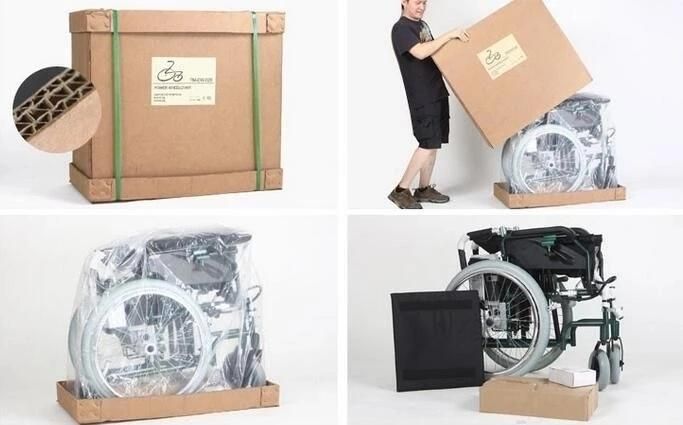 Health Care Aluminum Manual Wheelchair Foldable for Eldly
