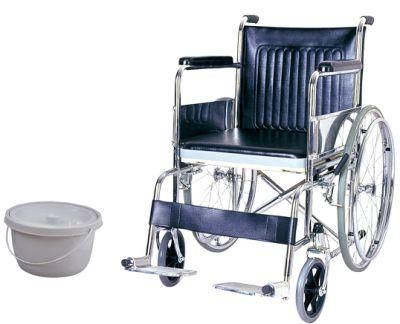 Folding Aluminum Alloy Lightweight and Economical Manual Wheelchair