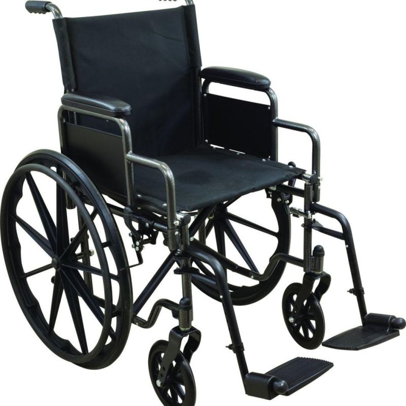 Steel Economic Wheel Chair Foldable/Folding Economic Disabled Wheelchair