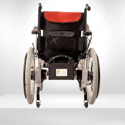 Hot Sale and Foldable High Quality Carbon Steel Electric Wheelchair