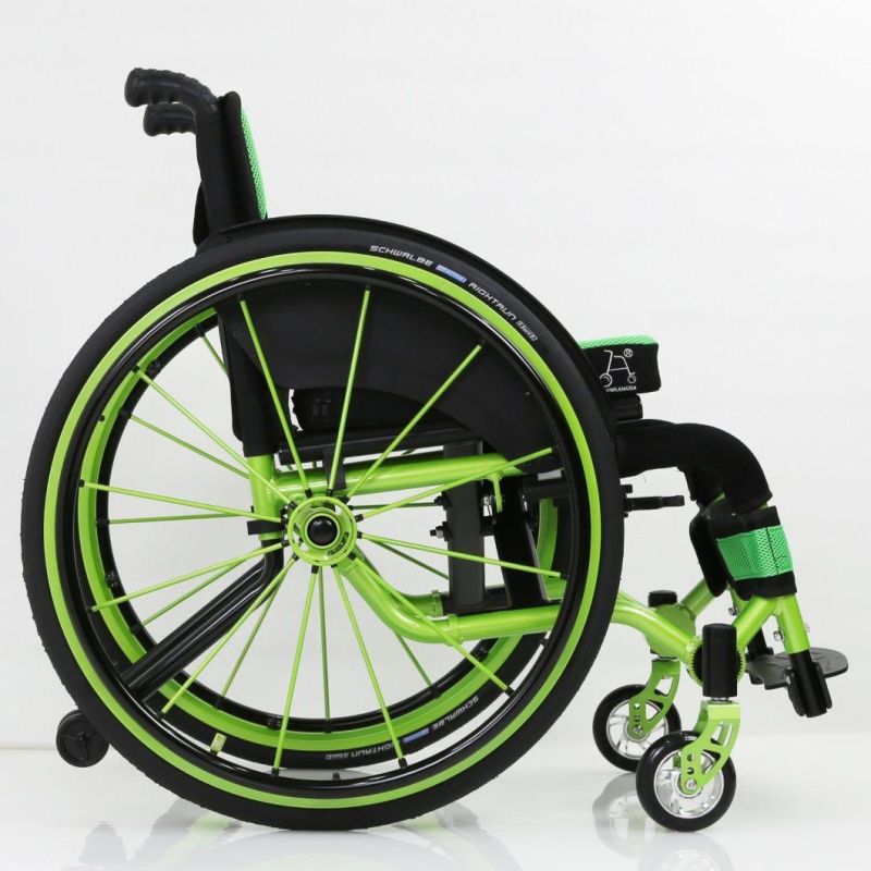 Economic Lightweight Foldable Manual Wheelchair for Adult