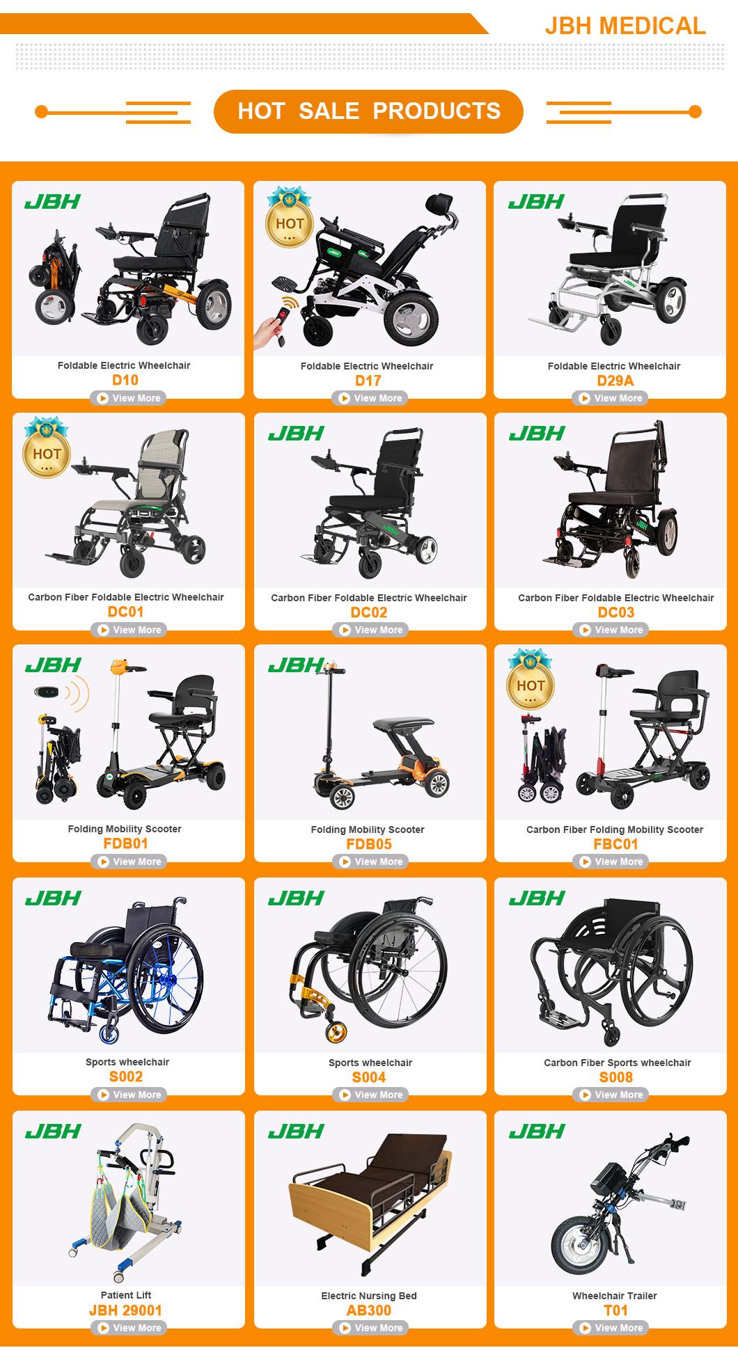 Folding Electric Power Wheelchair for Disabled People