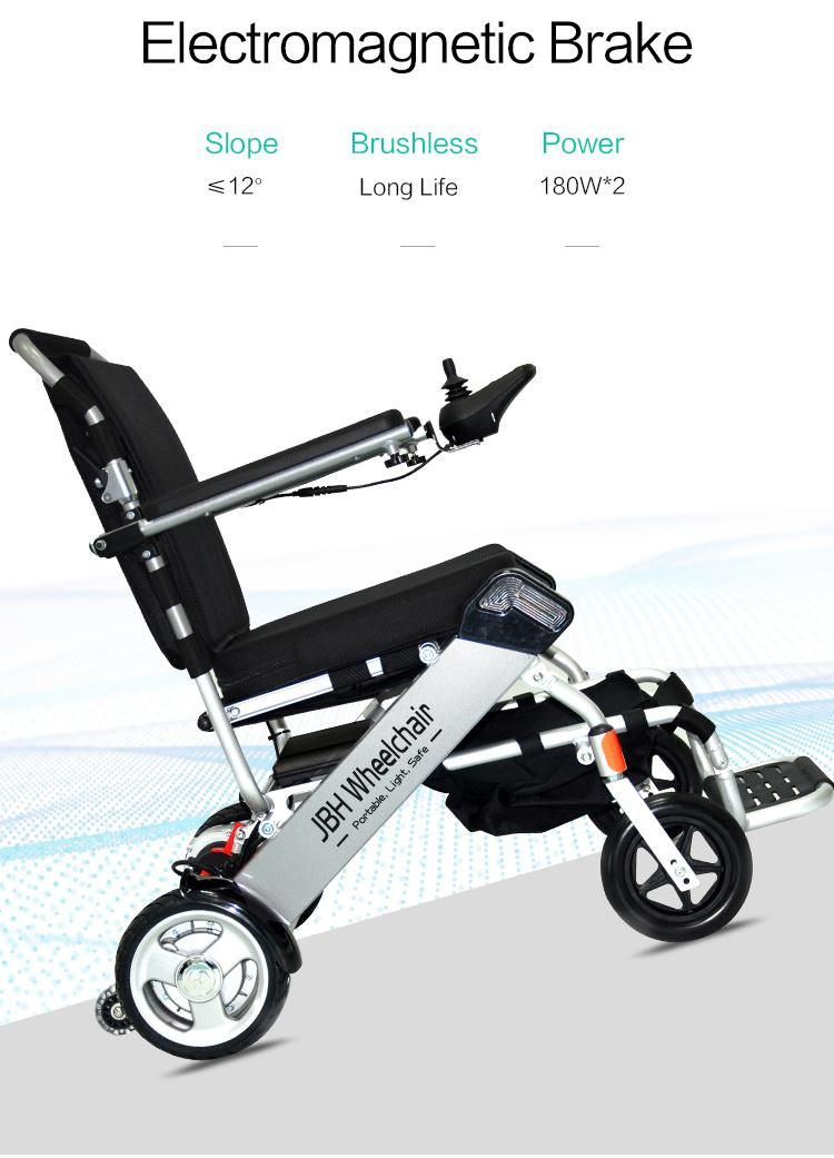 Fashionable Cheap Portable Lightweight Folding Electric Wheelchair