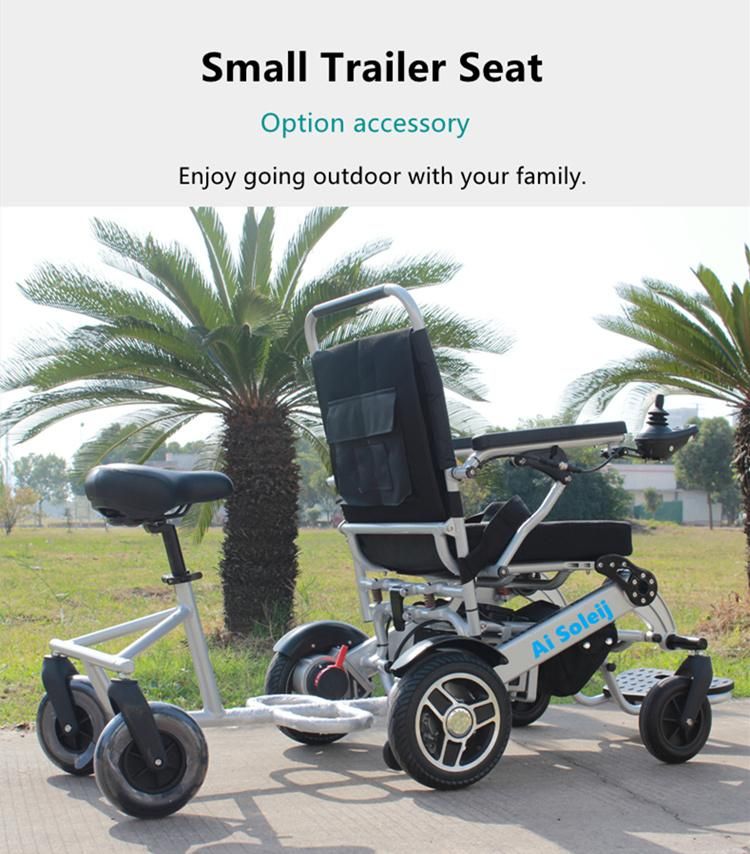 Smart Remote Control Electric Disabled Folding Power Wheelchair