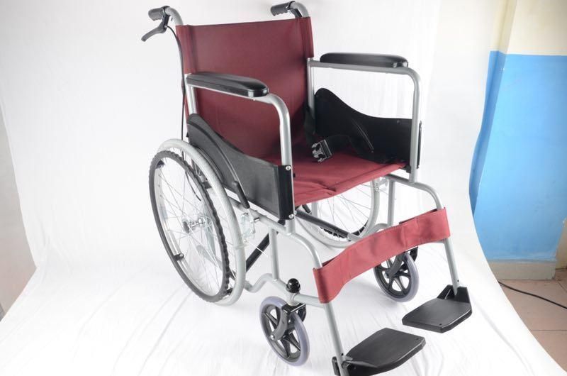 High Quality Certificate Foldable Sport Manual Lightweight Wheelchair for Sale