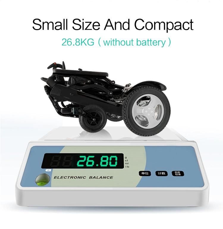 2021 Best Design Power Wheelchair Ternary Lithium Battery Electric Wheelchair Jbh D11