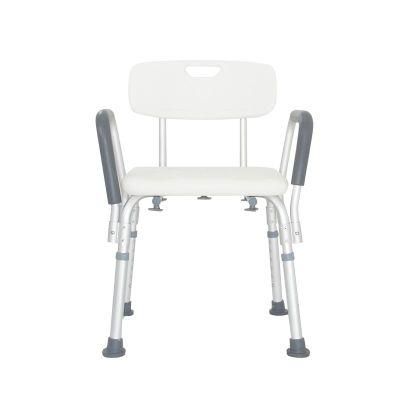 Mn-Xzy003 Portable Aluminum Steel Adjustable Foldable Bath Chair