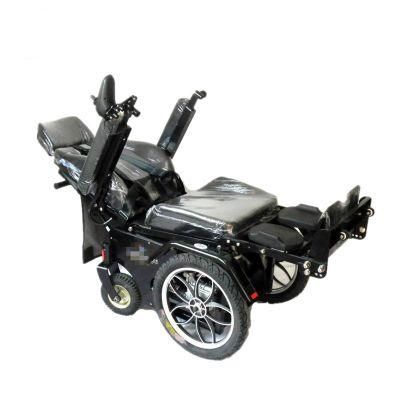 150kg Loading Steel Electric Powered Standing Wheelchair