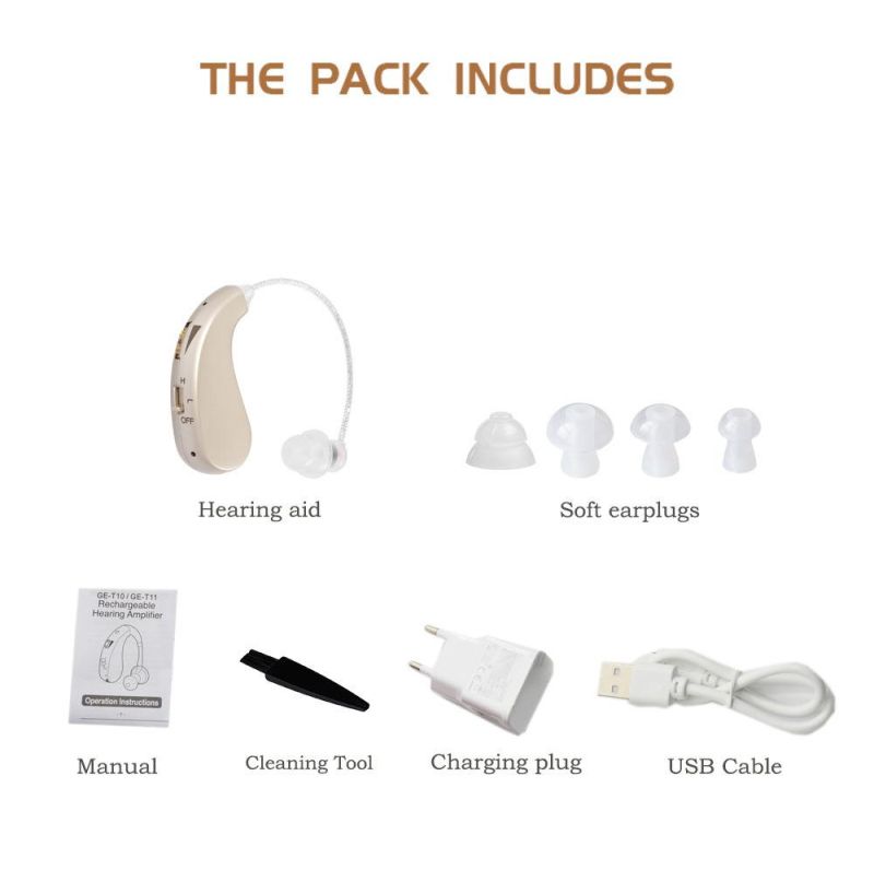 Small Power Programmable Aid Price Rechargeable Digital Hearing Aid