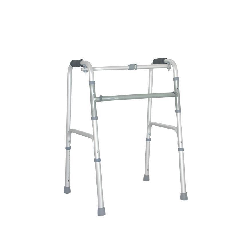 Lightweight Standing Mobility Walking Aid Aluminum Folding Walker for Disabled