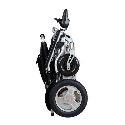 Aluminum Alloy Material Silver Color Electric Wheelchair