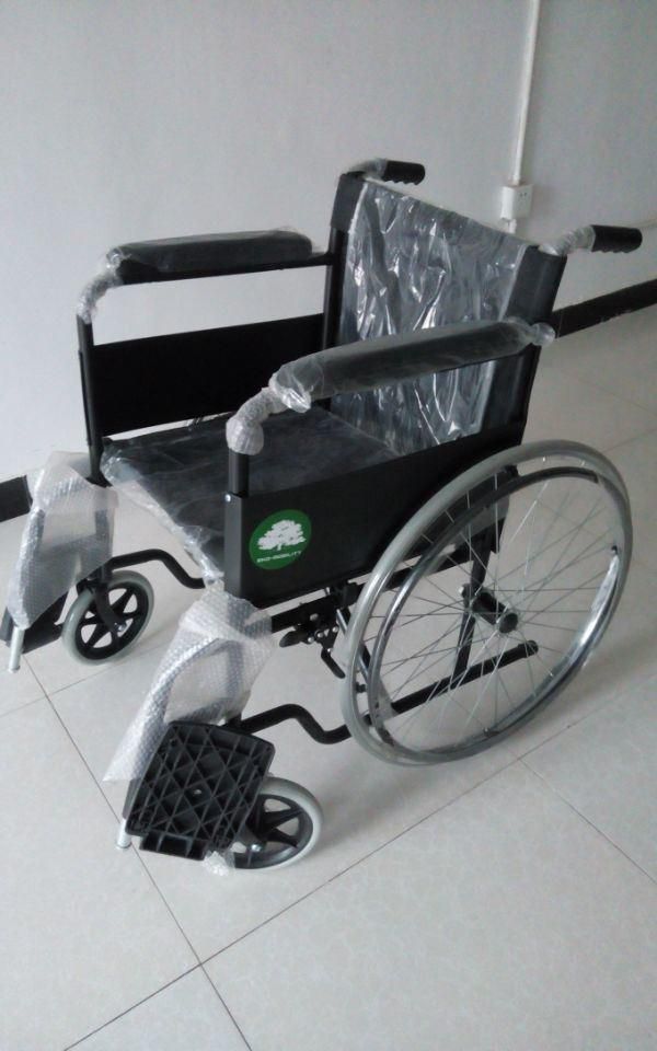Economy Foldable Manual Chrome Plated Wheelchair with Mdr (BME4611M)