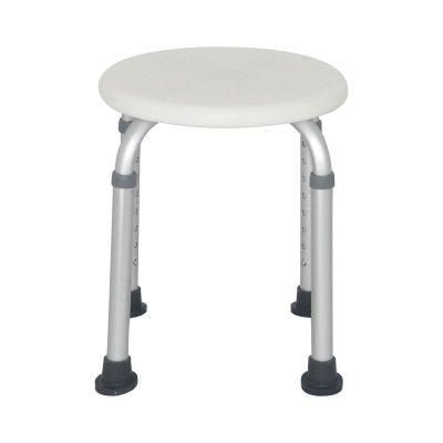 Mn-Xzy002 Hot Sale Lightweight Anti-Skid Aluminum Bathroom Shower Seat Chair