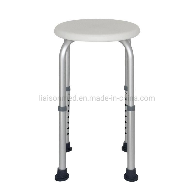 Mn-Xzy002 Economical Aluminum Adjustable Lightweight Anti-Skid Shower Chair